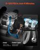 Air Compressor Compact Portable Oil Free Compressor 8 Gallon 90 PSI
