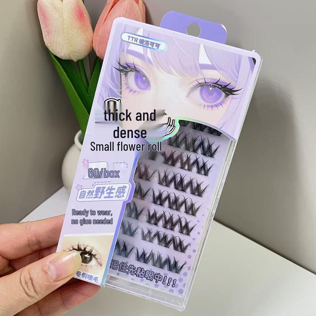 TTR Lash Rococo Glue-Free Natural False Eyelashes for Beginners
