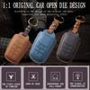 Car Key Case Leather Cover for 4 5 Button Toyota Alphard Vellfire Sienna Senna Keyring Holder Shell