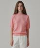 Banillaniteu Tinted Wool Whole Garment Short Sleeve Knit