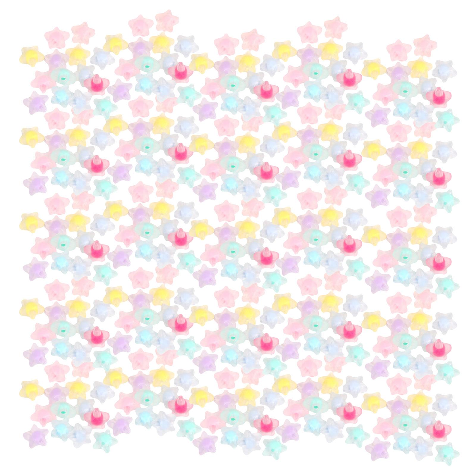 

200 Pack Beads Decorative Beads Set Jewelry Beads Jewelry Making Supplies Necklace Bracelet Beads Wedding Decorations