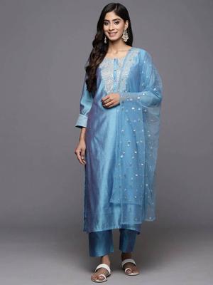 Designer Party Wear Kurti Salwar Kameez  Indian Women Top Tunic Kurta Pant Dupatta Set Dress