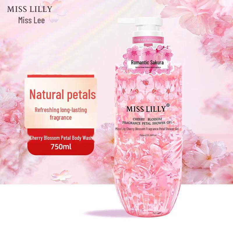 

Missli Cherry Blossom Scented Petal Shower Gel