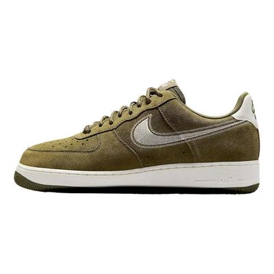 Air Force 1 07 LV8 Swoosh Ricamato - Medium Olive Sail Scarpe da Ginnastica da Uomo Verdi HJ4465-201