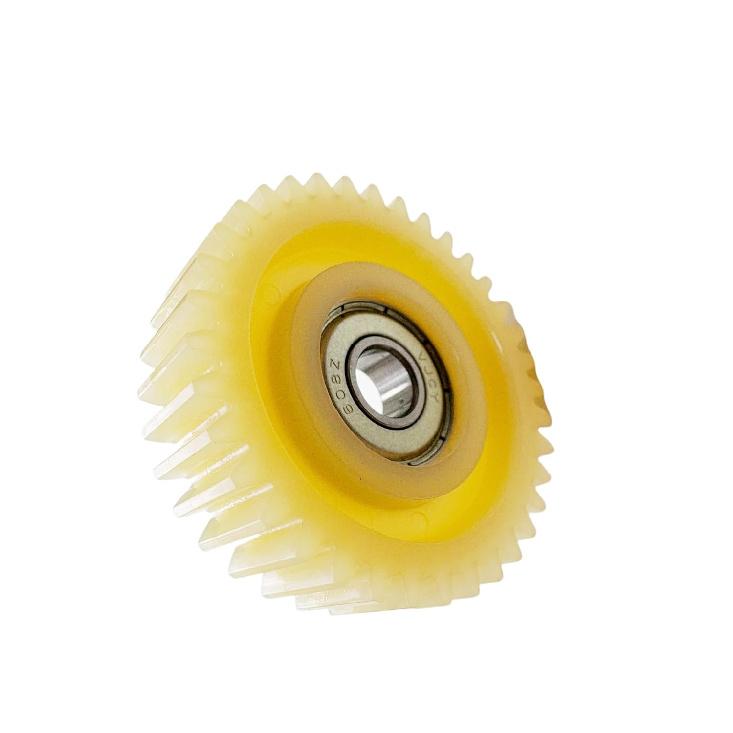 3-piece Set of 36T 47.5mm Diameter Nylon Motor Gears with Bearings and Nylon Planetary Gear Flywheels for 500W-1000W Left-side Hub Motors, Electric