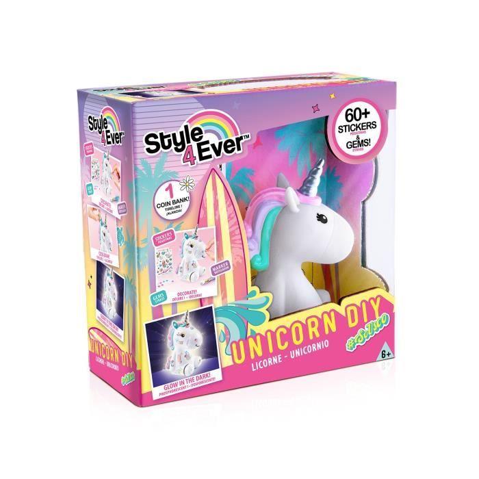 Licorne à décorer - CANAL TOYS - STYLE 4 EVER - Fille - Brille dans le noir