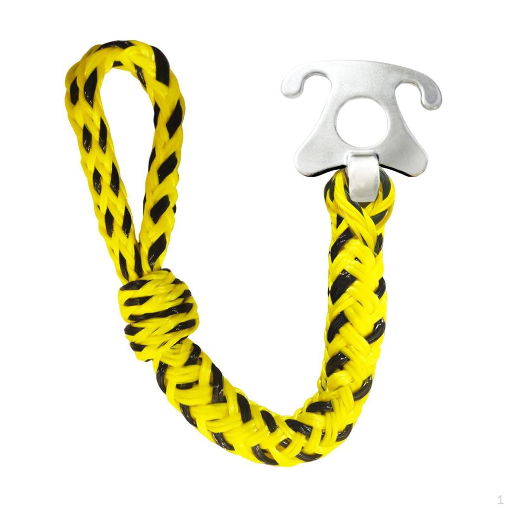 Boat Tow Rope with Stainless Steel Connector for Water Sports Use