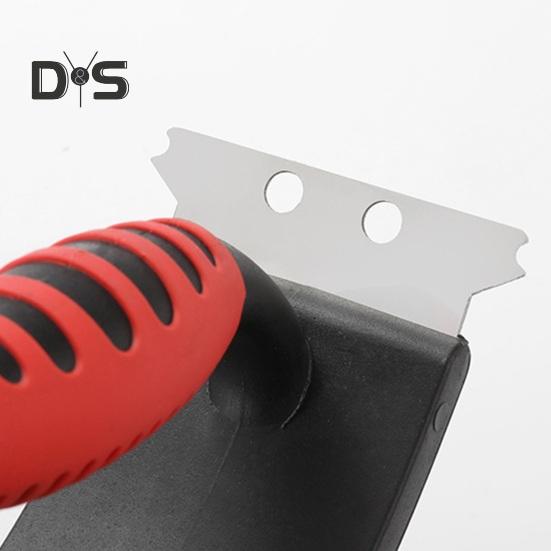 Univerzální škrabka na grilování 3 v 1 Tepelně odolná nerezová ocel na čištění grilů pro plynové uhlí a běžné trouby