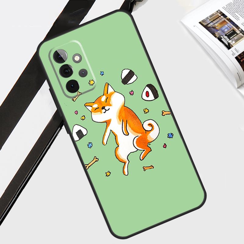 Shiba Inu Dog Case For Samsung Galaxy A06 A56 A36 A26 A16 A54 A34 A14 A12 A22 A32 A52 A13 A53 A15 A35 A55