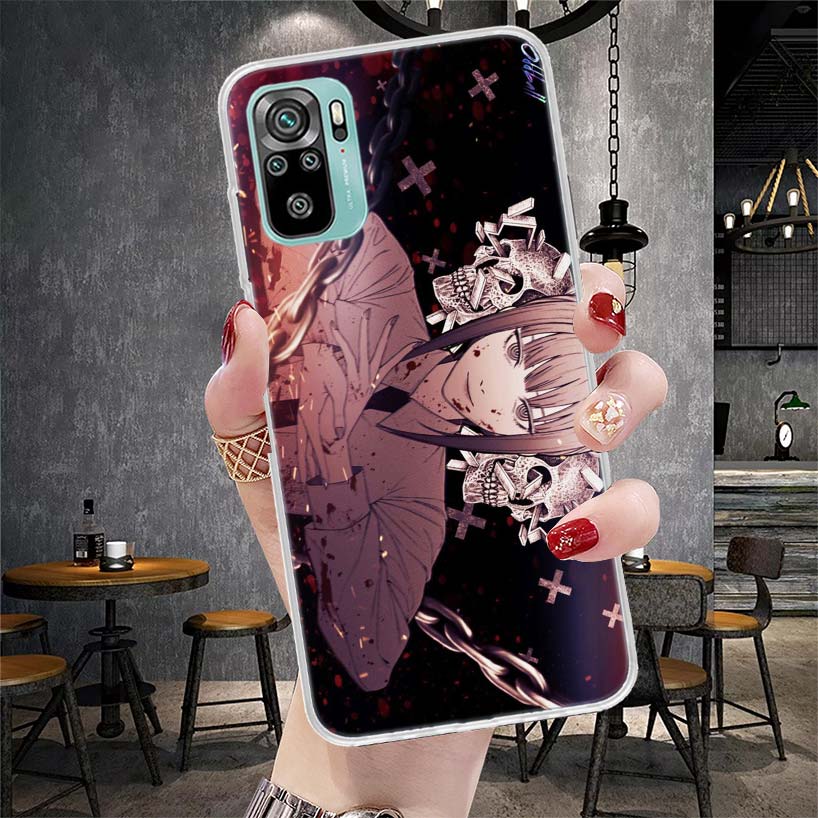 Power Makima ChainsaMan Soft Phone Case For Xiaomi Redmi Note 15 14 14S 13 12 Pro Plus 12S 11 11S 11E 10 10S 11T 5G Fundas Coque