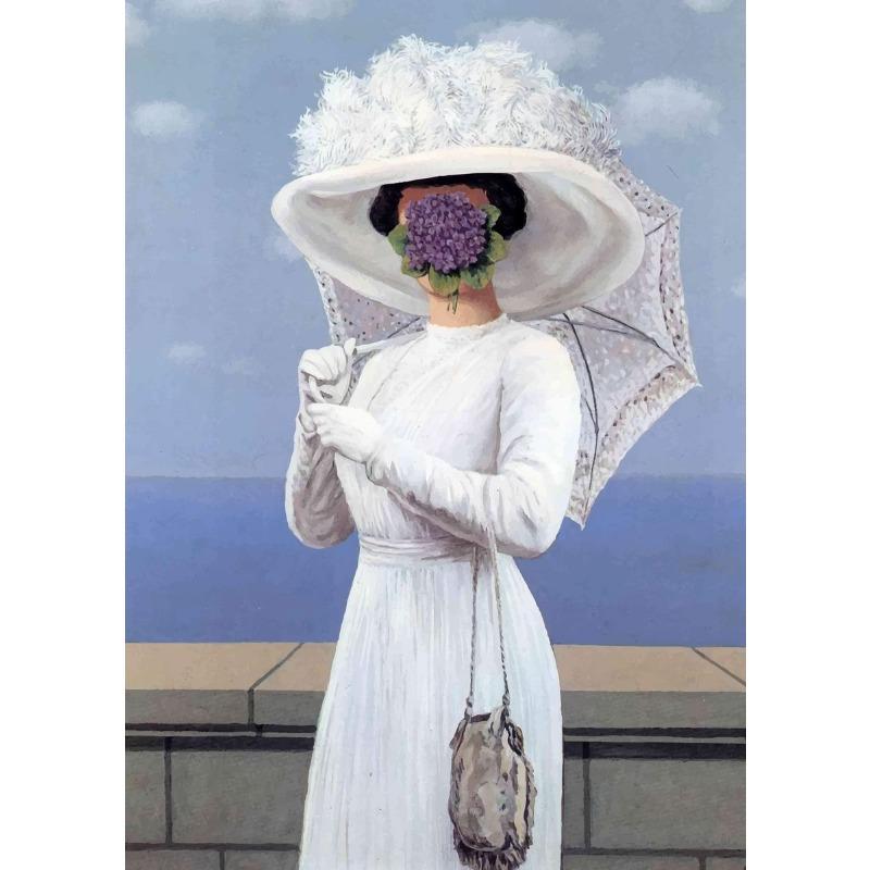 Rene Magritte Classic Artwork Posters and Prints Vintage Pictures Surrealism Abstract Wall Art Canvas Painting for Living Room