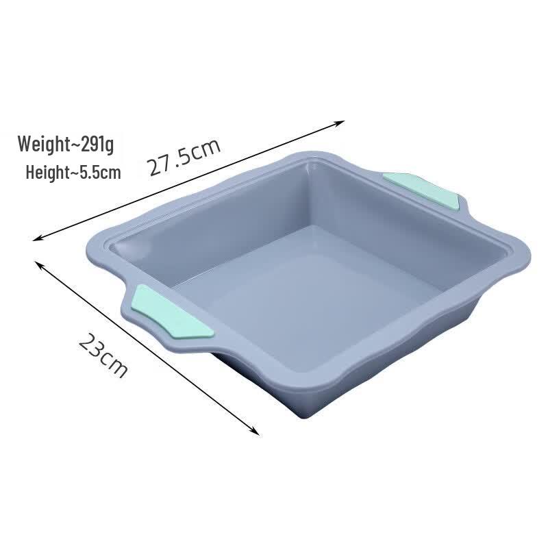 MDNG Easy Release Silicone Cake Pan with Iron Frame
