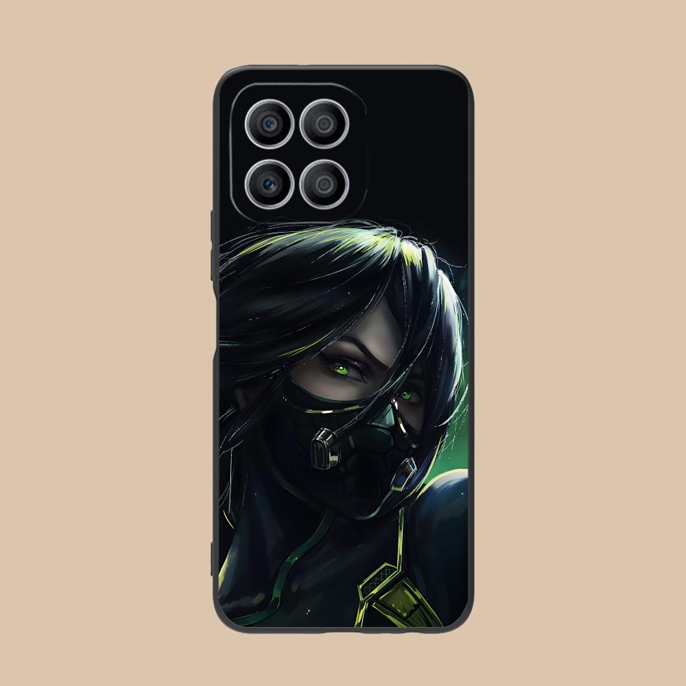 Valo Viper Phone Case for Honor 90 80 70 60 50 30 20 10 9 8 7 Pro S SE Lite 5G Soft TPU Shockproof Cover