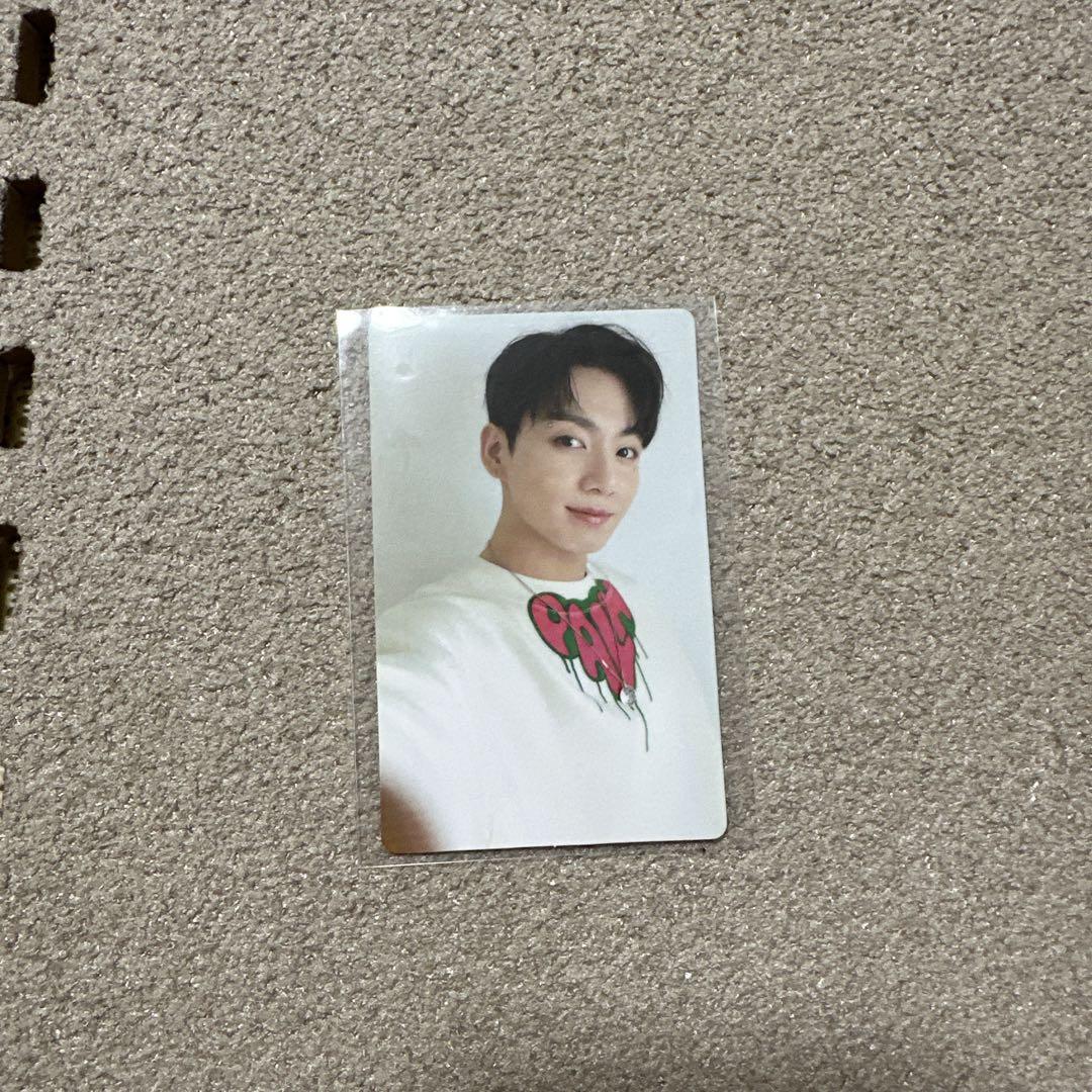 

[Б/У] Чонгук BTS бонусная торговая карта победителя опроса JPFC