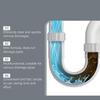350ml Drain Clog Remover Pipeline Dredging Agent Powerful Drain Cleaning Unclogger for Hair Tub Shower Bathroom Sewer Toilet