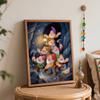 Disney Seven Dwarfs Oil Painting Hand Painting Art Kit Coloring Painting Handmade Diy Home Decoration Gift
