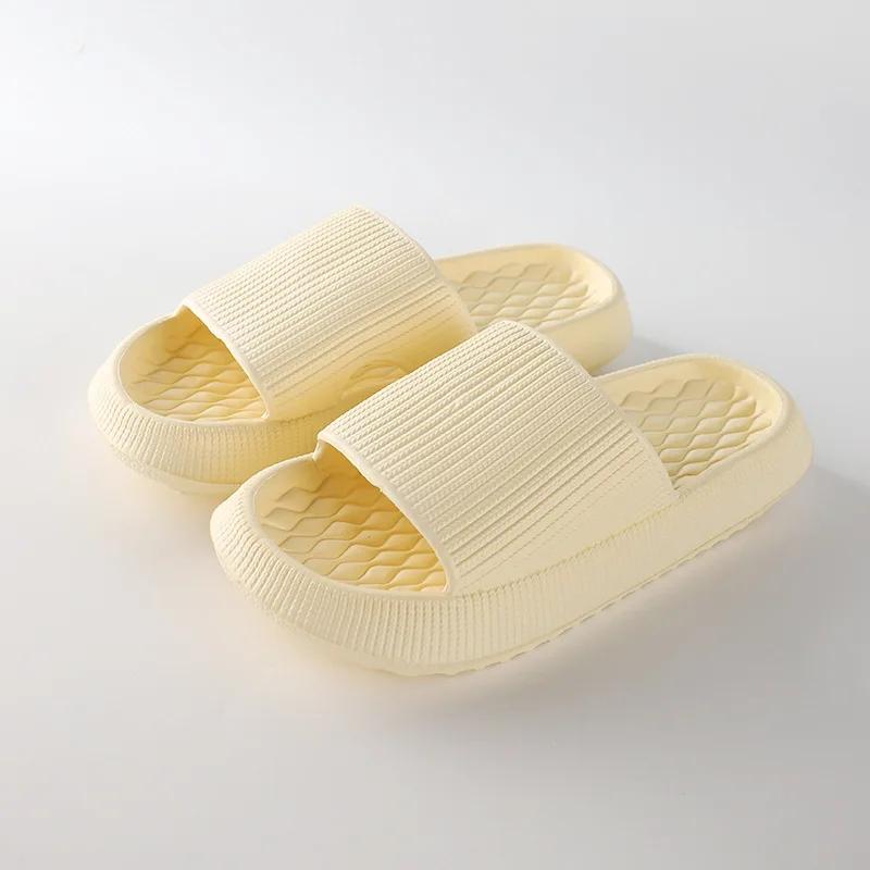 

Модные мужские летние EVA домашние тапочки сандалии обувь женские тапочки уличные студенческие удобные шлепанцы 40-41 жёлтый