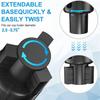 Upgraded Car Cup Holder Expander With Adjustable Base For Car Organizer, Compatible With Yeti Big Bottles