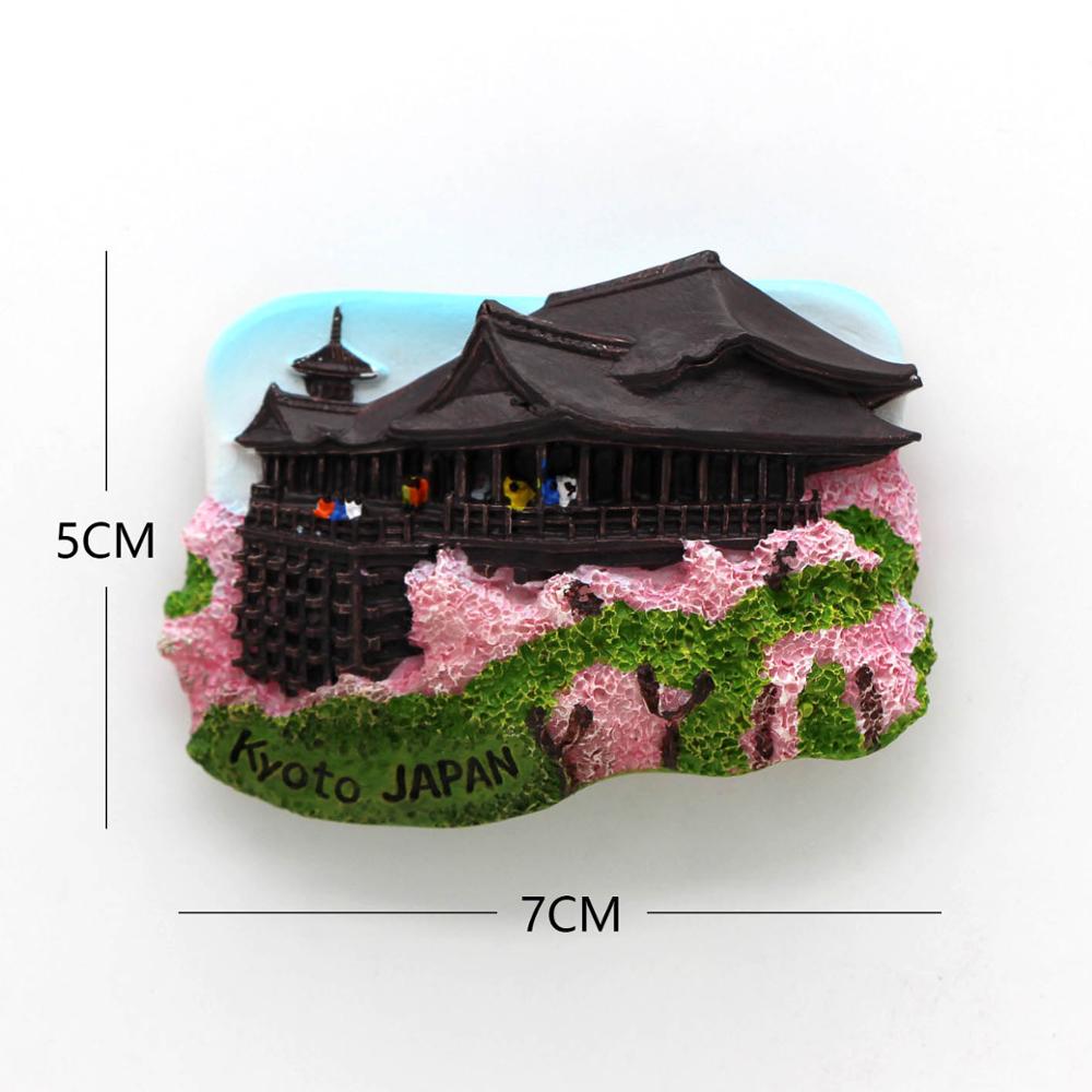 Japonsko Turistika lednice magnetky pasta suvenýry Tokio Šinkansen Chile Brazílie Maroko suvenýry pokojová dekorace Dárky