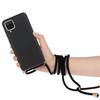 Coque de protection - E.F.Connection - Pour Xiaomi 10T Pro - Silicone Souple - Couleur Unie - Collier Cordon Noir