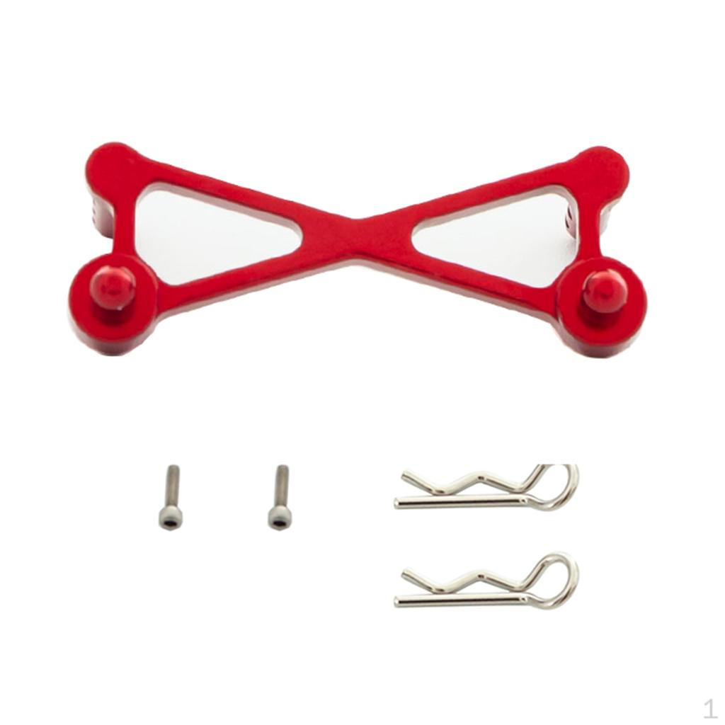 

1/24 RC Shell Column Practical Tools Fits for Axial SCX24 C10 Car Model Crawler Spare accessories червоний