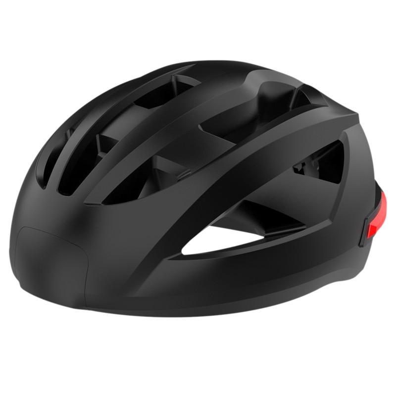 Smart Motorcycle Helmet with Bluetooth Audio, Adjustable Fit and Rear LED Turn Signals