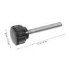 10Pcs Stainless Steel Round Head Knurled Thumb Screws M4x10mm Easy Tightening Mounting Screws for Machinery Monitor