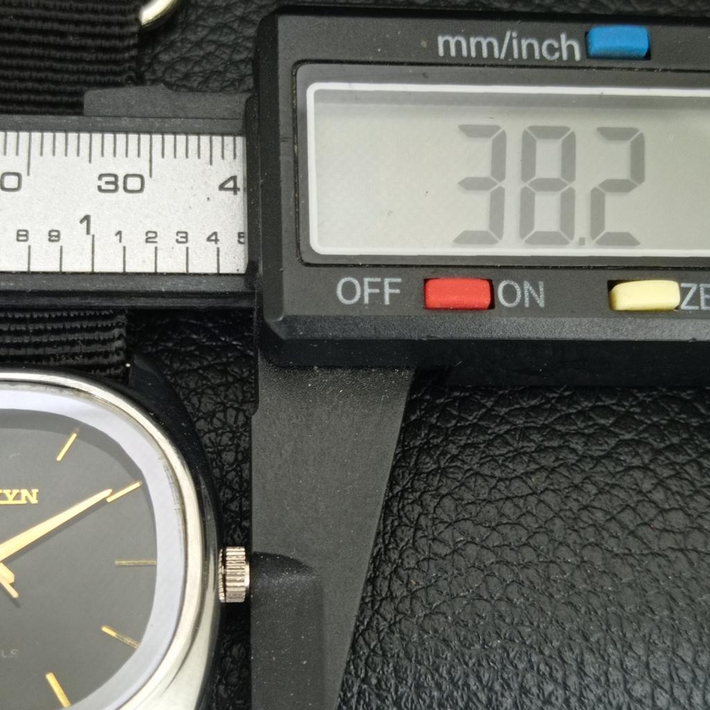 Ceas bărbătesc ALLWYN 6300A cu întoarcere manuală INDIA VINTAGE CADRAN ORIGINAL a706118-1