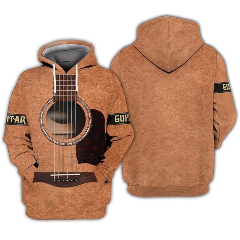 

Vintage Man Spring Autumn Music Artist 3D Guitar Pattern Hoodies Pullovers Streetwear Casual Long Sleeve Hooded Sweatshirts Male 4XL