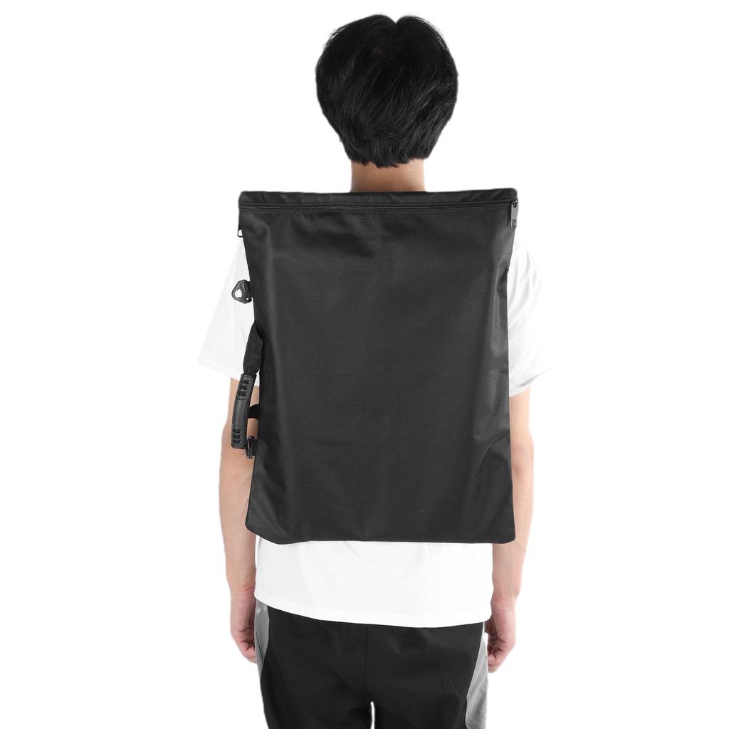 Plecak do malowania Przenośna tablica do rysowania dla dzieci Wielofunkcyjna wodoodporna torba A3 8K Czarny