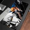 White Mouse Pad Anime Large Mousepad Bleach Manga Panel Laptop Office Rubber Soft Table Mat Pc Keyboard Gaming Non-Slip Carpet