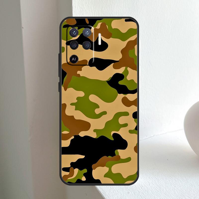 

Военный Камуфляжный Рисунок Для OPPO A80 A60 A40 A5 A6 Pro A15 A17 A57 A16 A76 A96 A18 A38 A58 A78 A98 A54 A74 A94 Чехол OPPO A74 5G