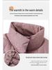 2025 Fashionable Short Winter Cotton Down Jacket for Middle-aged & Elderly Women, Warm Mom's Outerwear