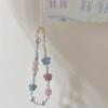 Eye Catching Mobile Phone Chain Plastic Beaded Cellphone Lanyard For Women Girls Telephone Strap Jewelry Drop-resistant