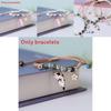 Cute Animal Jewelry Bracelet For Women Featuring Alloy And Braided Rope For Casual Wear