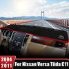 For Nissan Versa Tiida C11 2004 2005 2006 2007 2008 2009 2010 2011 Car Dashboard Cover Mat Anti-UV Trument Carpet Accessories
