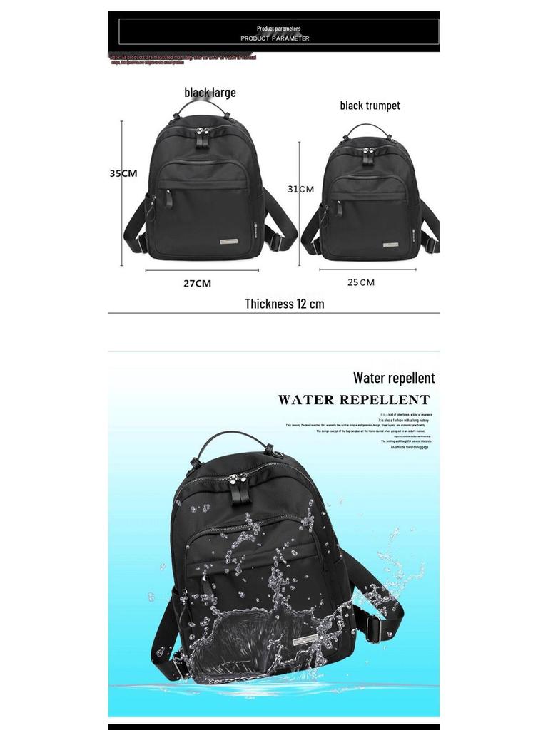 Plecak damski w stylu koreańskim z tkaniny Oxford: Wszechstronny, Modny, Swobodny i Idealny dla Studentów i w Podróży