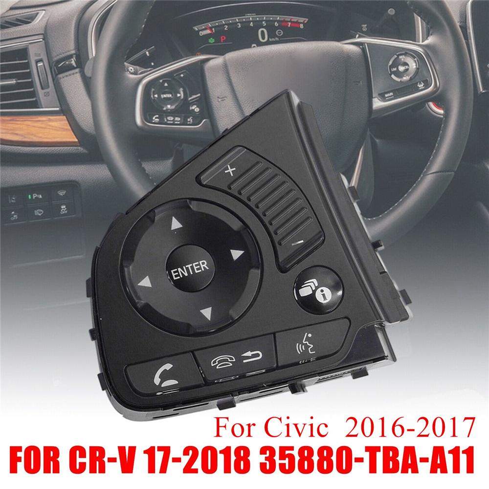 Steering Wheel O Control for Honda Civic 2016-17 / CR-V 2017-18 #35880-TBA-A11