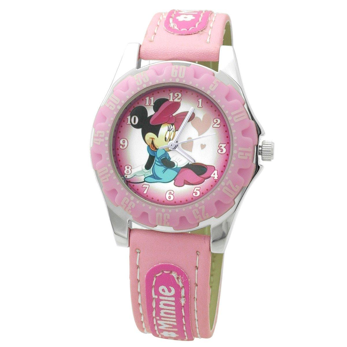 

[Disney] Disney Watch Character Diver s Watch Minnie COD86 Pink COD86 Girls