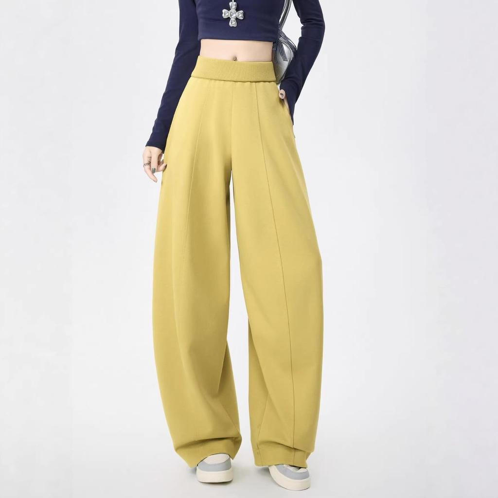 Women's Casual Loose Sweatpants with Wide-Leg Balloon Style for Spring 2026
