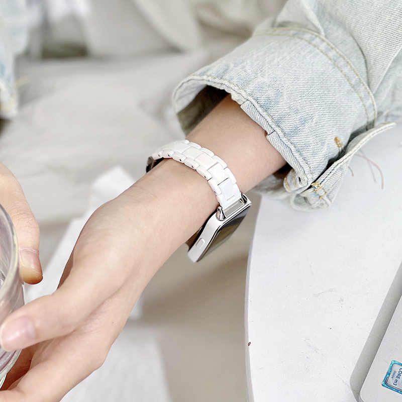 Farebný priehľadný štýlový remienok pre pre Samsung Galaxy Fit 3 Fit3 SM-R390 Slim náhradný remienok na zápästie náramok