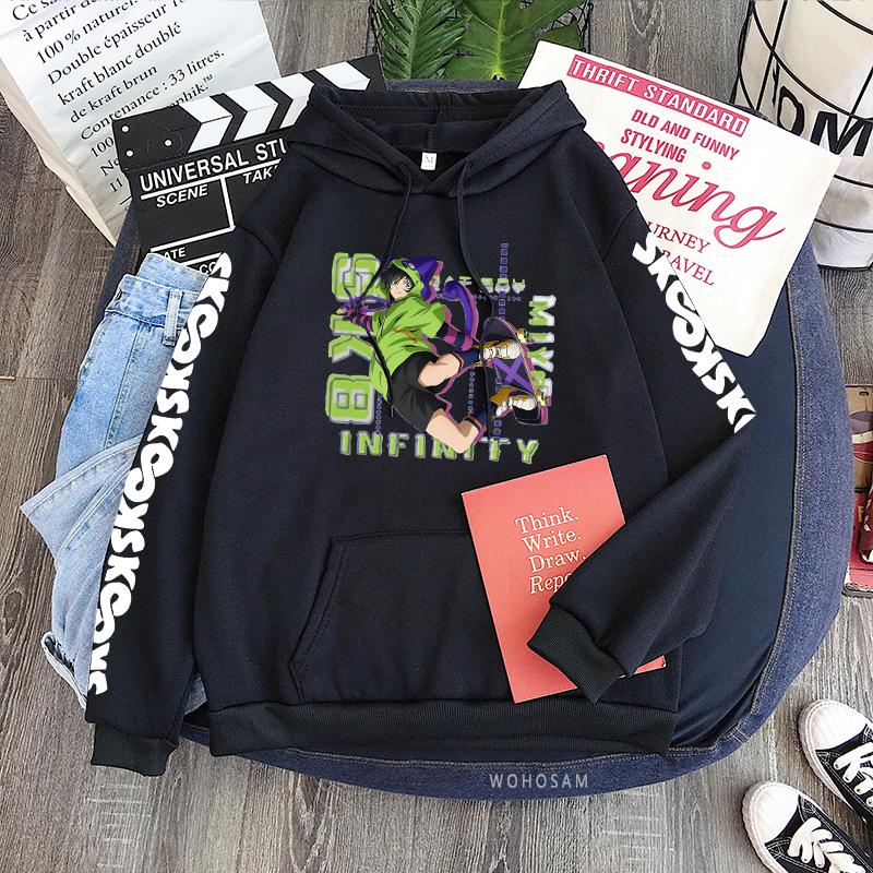 

SK8 The Infinity MIYA Printed Hoodies Unisex Funny Cartoon Skateboard Anime Pullover Men Streetwear Oversized Winter Sweatshirts 3XL