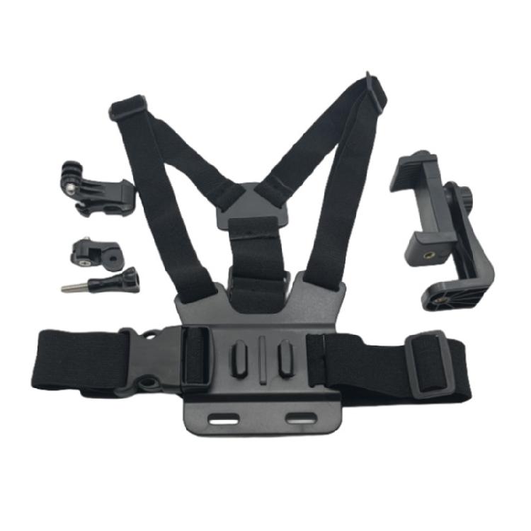 Phone Chest Strap Sports Camera Cellphone Chest Strap Chest Mount Strap First-Person Perspective Accessories