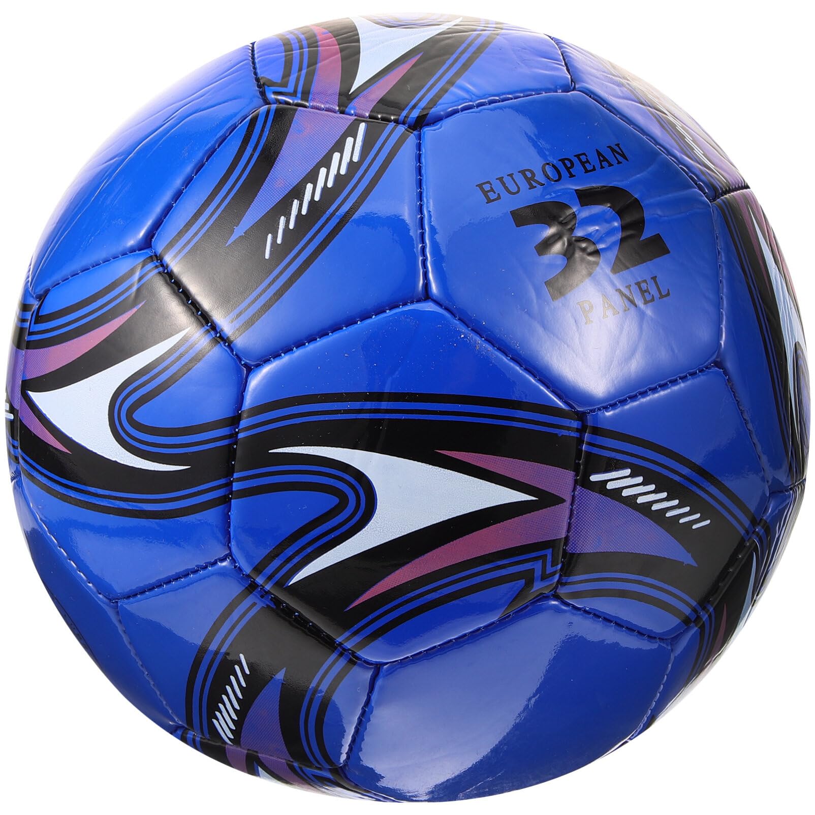 

iplusmile Size 5 Soccer Perfect for Shooting Elementary and Adults Ball, Practice, Soft, Wear-Resistant PVC, Leisure, Outdoor, School, Practice, синий