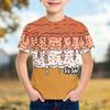 Children's Six Seven Print Casual Sports Short Sleeve T-Shirts Comfortable Fabric for Boys Girls Trendy Children Style Clothing