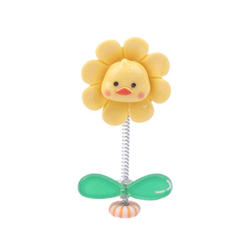 Flower Car Ornaments Car Center Console Dashboard Ornament Shake Head Flower Car Accessories