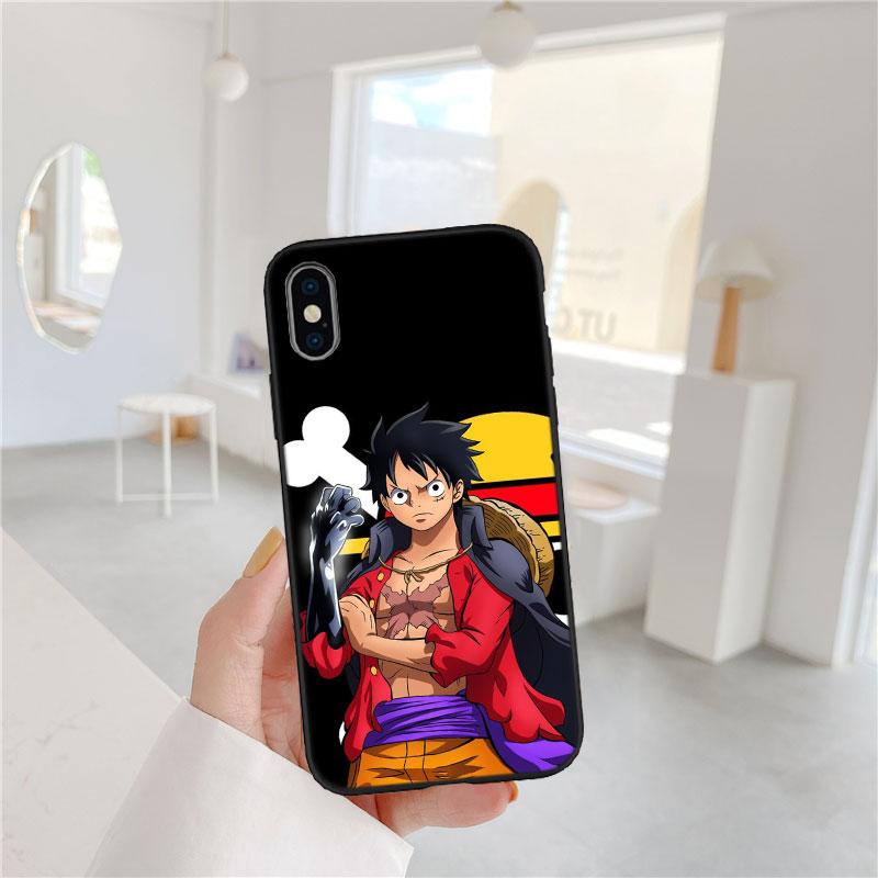 One Piece Luffy Soft Shell Phone Case for Xiaomi Poco C40 C50 C51 C55 C65 C71 C75 F3 F5 F6 F7 M2 M3 Pro Ultra