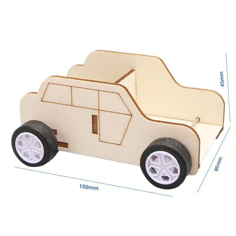 1 Set DIY Science Experiment Kit & Education Model DIY Solar-powered Racing Cars Toy Physics Science Toys For Children Gift·