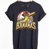 Hot Savannah Bananas T-shirt Maat S-5XL Team Gifl Voor Fan Zwart Unisex T-shirt