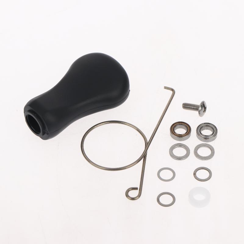 Fishing Reel Handle Knob Kit With Bearings And Screws Fishing Reel Rubber Grip Knob Replace Accessories